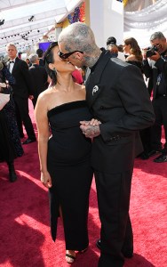 Kourtney Kardashian and Travis Barker at the 94th Academy Awards held at Dolby Theatre at the Hollywood & Highland Center on March 27th, 2022 in Los Angeles, California.